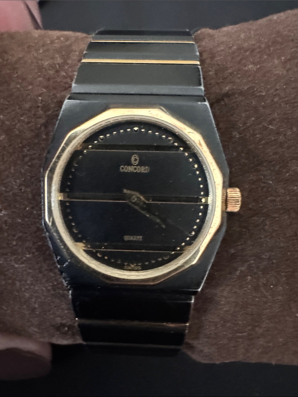 Vintage Concord Mariner SG Quarts Watch in mint condition